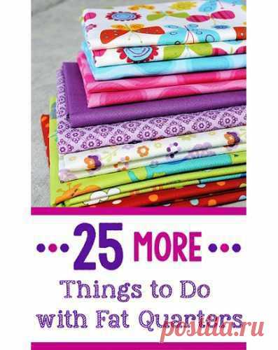 25 sewing projects you can make from fat quarters | Sewing | CraftGossip.com