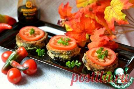"Сендвич" из баклажана и цуккини - кулинарный рецепт