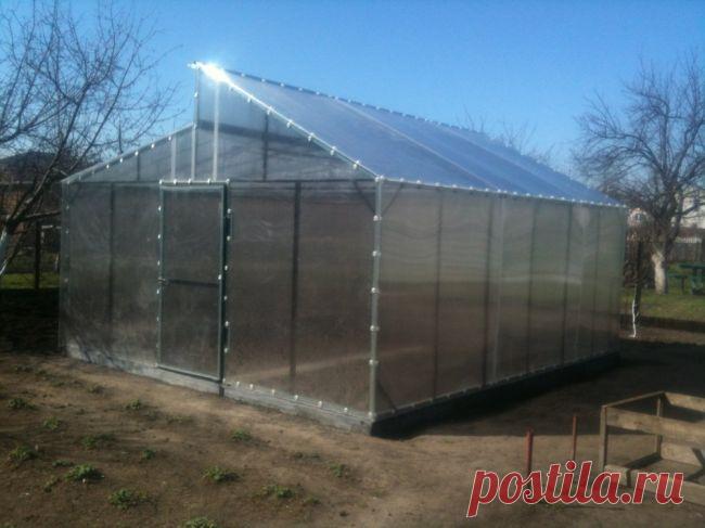 Парник или теплица из поликарбоната своими руками