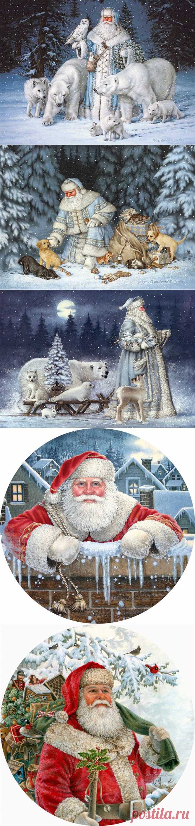 Новогоднее... Elizabeth Goodrick-Dillon.