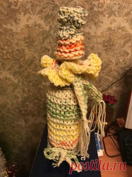 декор бутылки коньяка