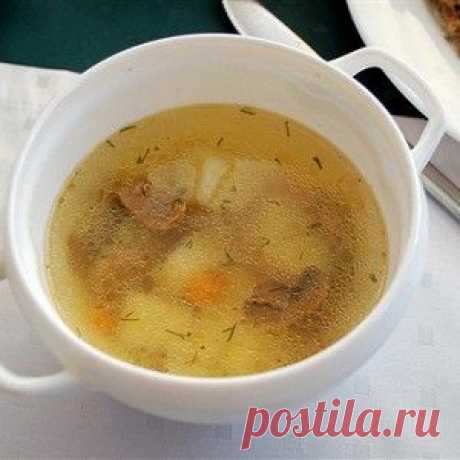 Суп грибной с картофелем рецепт – супы