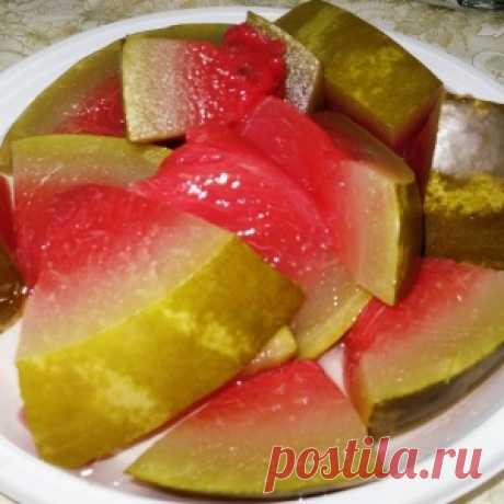 Маринуем арбузы