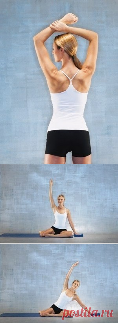 Упражнения на руки, плечи, спину и грудь.