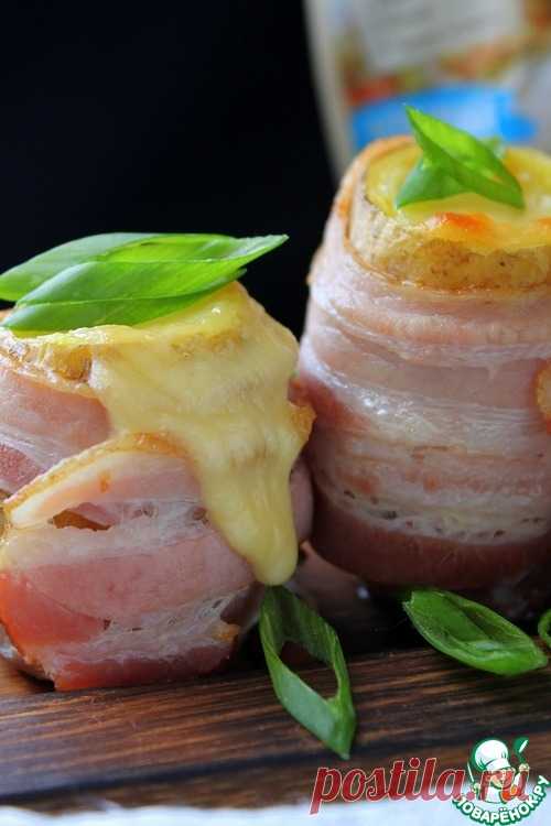 Запеченный картофель с сыром - кулинарный рецепт