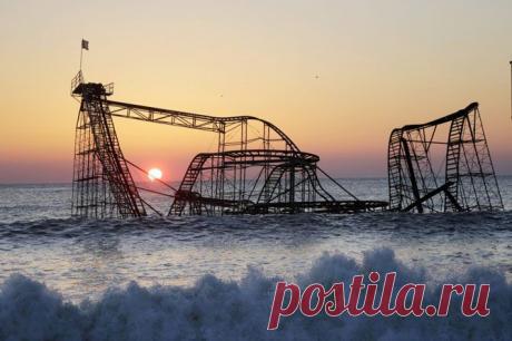 Аттракцион Jet Star, Нью-Джерси.