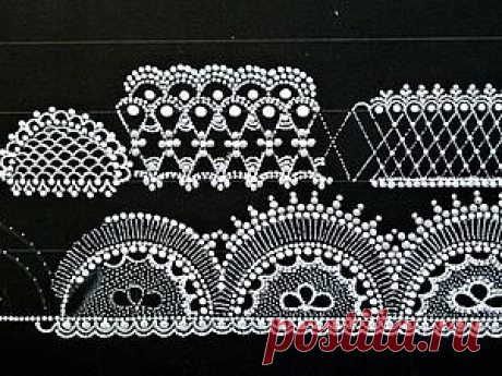 Имитация кружева в точечной росписи - уникальный курс! Набор на начальный уровень. - Ярмарка Мастеров - ручная работа, handmade