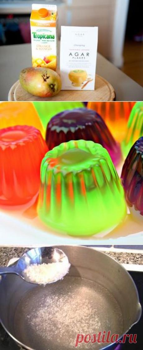 Агар-агар-польза и применение