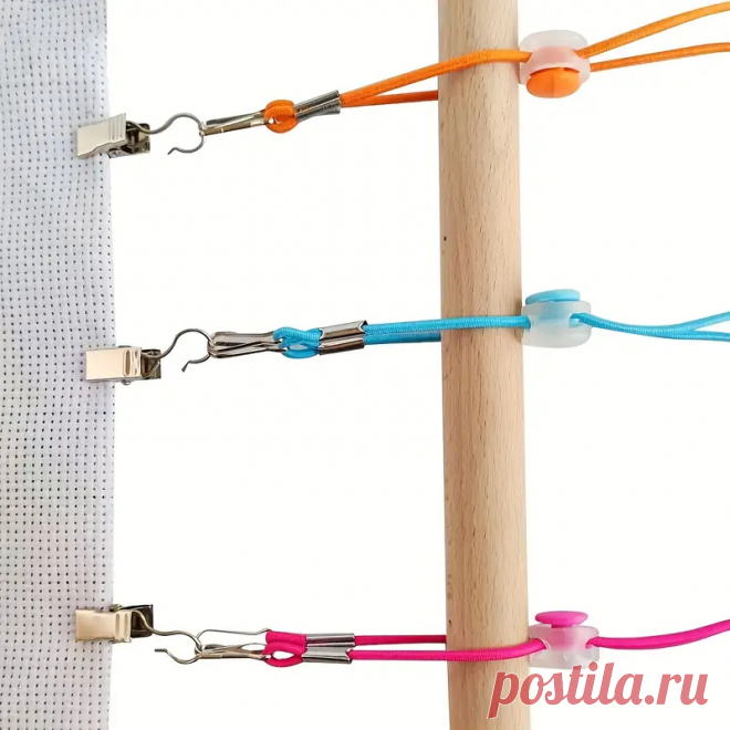 24 зажима для вышивки крестом с регулируемым натяжением - Temu Moldova