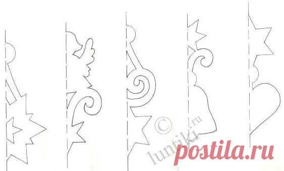 Объемные снежинки своими руками - схемы из бумаги / Детское творчество - аппликации, поделки из цветной бумаги, картона, теста, пластилина, пластиковых бутылок для детей / Лунтики. Развиваем детей. Творчество и игрушки