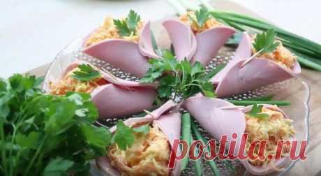 Закуска Колокольчики из Вареной Колбасы Простой Рецепт Закуска Колокольчики из вареной колбасы: простой очень вкусный рецепт. Вкусная и оригинальная закуска, украсит праздничный стол.