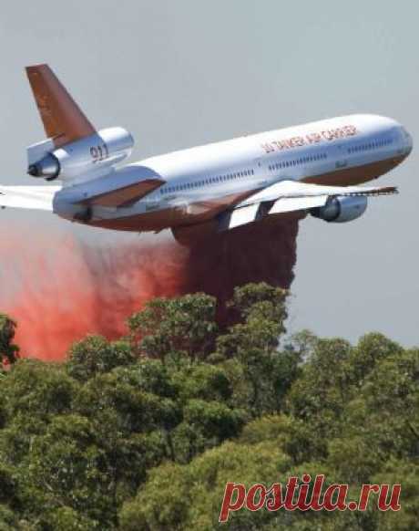 DC-10 fire bomber  АВИАЦИЯ | авиация