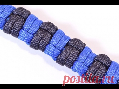 How to Make a Modified Half Hitch Paracord Survival Bracelet - BoredParacord