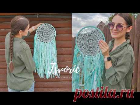 ЛОВЕЦ СНОВ из отстатков ткани / DIY TSVORIC