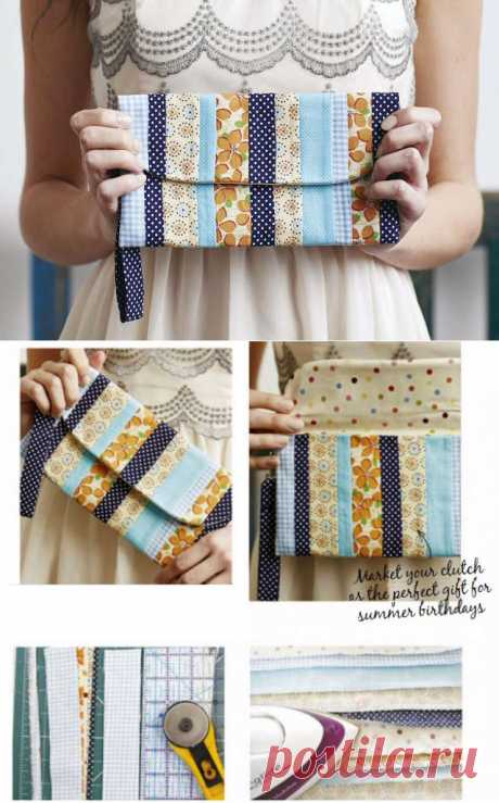Patchwork Clutch