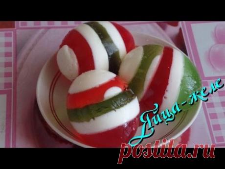 Пасхальные яйца из желе