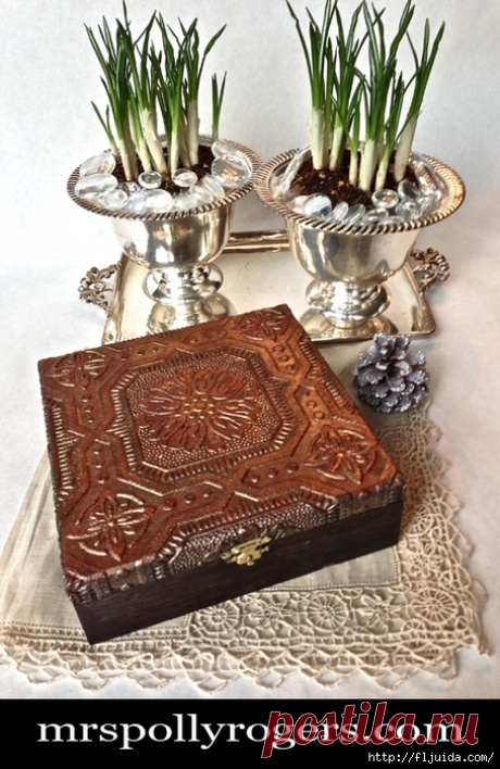 ДЕКОРИРУЕМ ПРЕДМЕТЫ ВИНИЛОВЫМИ ОБОЯМИ.