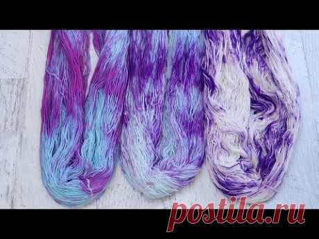 Dyepot Weekly #75 - Dry Rub with Wilton's Violet Food Coloring Three Different Ways - YouTube