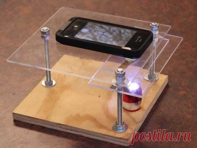 Микроскоп из телефона