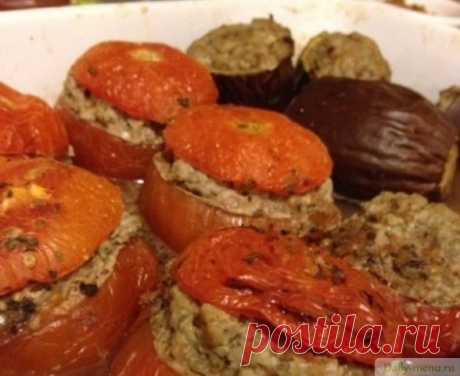 Фаршированные помидоры и баклажаны - Рецепты пользователя Марина - Daily-menu.ru