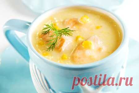 Кукурузный суп — отличный вариант будничного супа на скорую руку!) — Вкусные рецепты