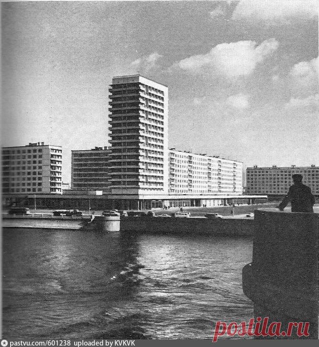 Ансамбль жилых зданий у Володарского моста - Фотографии прошлого 1974