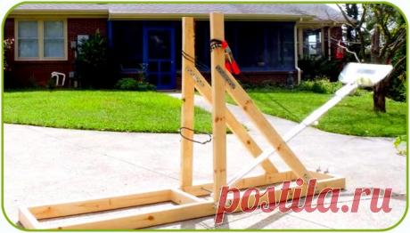 Катапульта своими руками