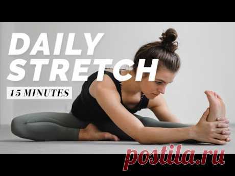 15 Min. Full Body Stretch | Daily Routine for Flexibility, Mobility & Relaxation | DAY 7