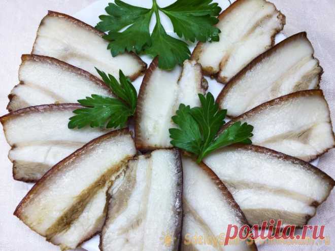 Самый вкусный рецепт приготовления сала в луковой шелухе