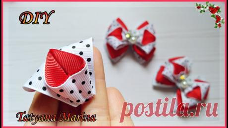 НОВЫЙ лепесток...НОВЫЙ бантикБантики из репсовой ленты 2.5 см.
https://www.youtube.com/watch?v=h6cq3nu-HM0