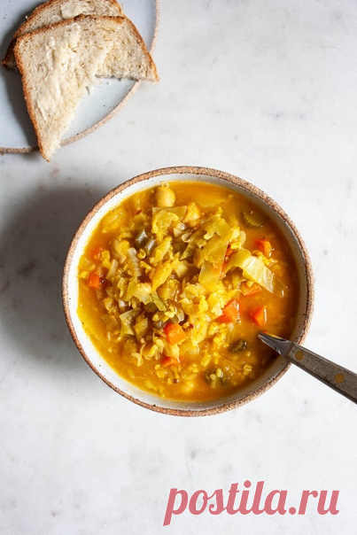 Капустный суп с нутом как приготовить | OnlyVEG