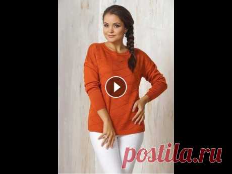 Пуловер из Тонкой Пряжи Спицами - 2019 / Pullover of Fine Yarn / Pullover aus feinem Garn Пуловер из Тонкой Пряжи Спицами....