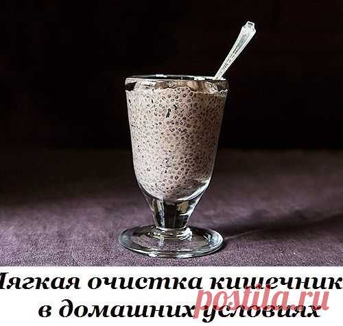 Мягкая очистка кишечника в домашних условиях.