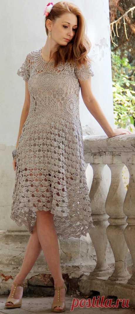 Crochetemoda Блог: Платья