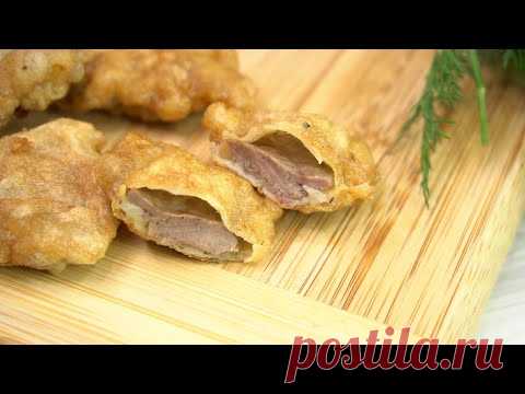 Отбивные из куриных сердечек