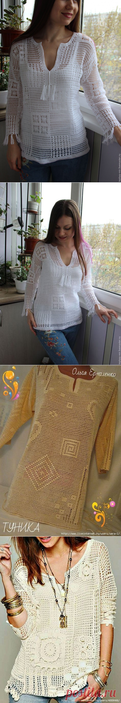 Кофты и свитера ручной работы.