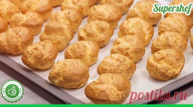 Рецепт профитролей: очень простых и вкусных заварных пирожных - СУПЕР ШЕФ