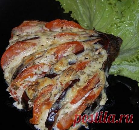 &quot;Жар-птица&quot; - веер из баклажанов