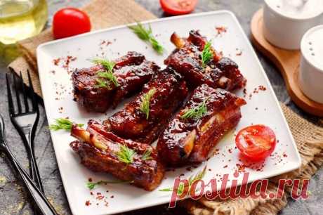 Свиные ребра в духовке. Простой и вкусный рецепт — Домашний уют