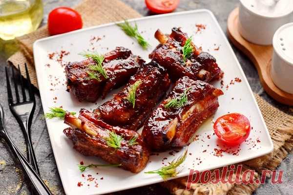 Свиные ребра в духовке. Простой и вкусный рецепт — Домашний уют