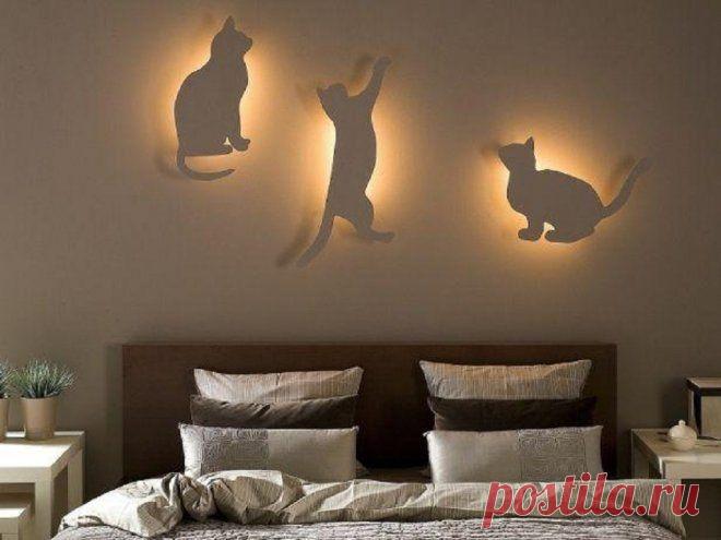 Бра для котолюбов