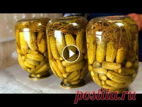 Хрустящие ОГУРЧИКИ на зиму без стерилизации Хоть 100 банок закатай! Хрустящие ОГУРЧИКИ на зиму без стерилизации Хоть 100 банок закатай! Внимание! Обязательно замачивайте огурцы на 1,5- 2 часа в холодной воде перед закл...