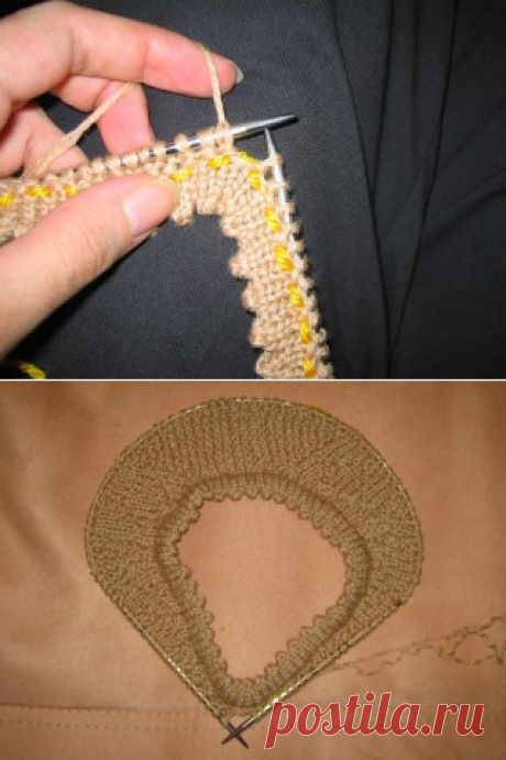 Частичное вязание. 2 способа. МК