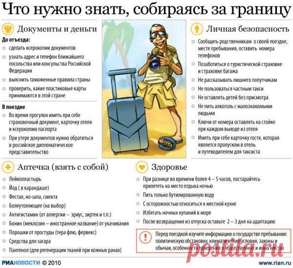 Что нужно знать, собираясь за границу
