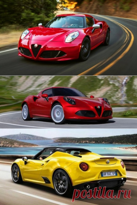 Итальянская Alfa Romeo 4C вошла в Топ-10 самых ярких автомобилей 2018 года - новости Италии