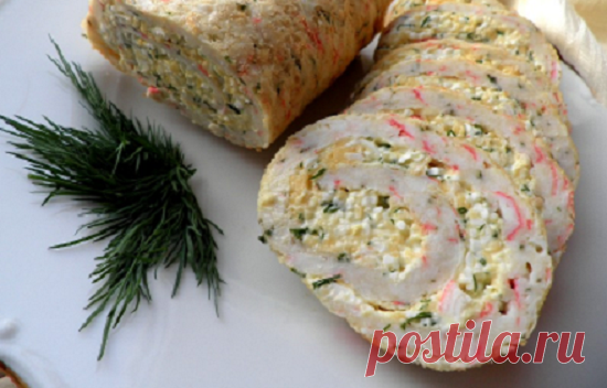 Интересная закуска из крабовых палочек - быстро и вкусно | Вкусные рецепты | Яндекс Дзен