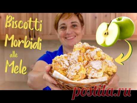 BISCOTTI MORBIDI ALLE MELE Ricetta Facile di Benedetta - Soft Apple Cookies Easy Recipe