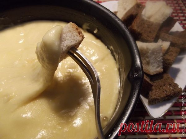 Сырное фондю | Интересные рецепты