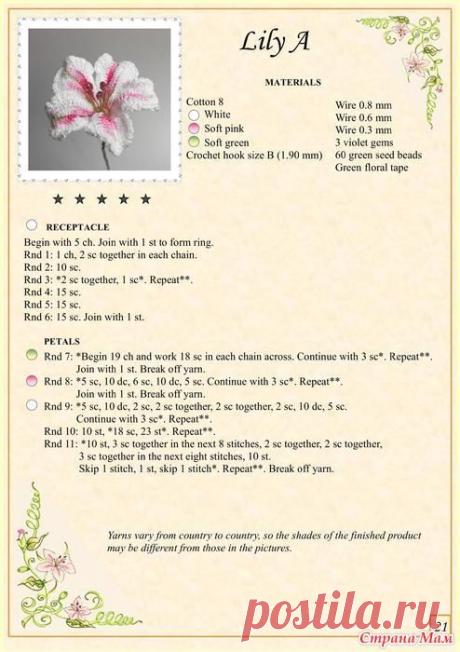(189) THE BOOK OF CROCHET FLOWERS: Фото альбомы - Страна Мам | bloemen