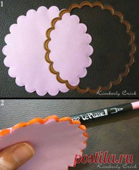 The Enchanted Gallery: Making a Tissue Paper Flower Bouquet with Scallop Circle Nestabilities